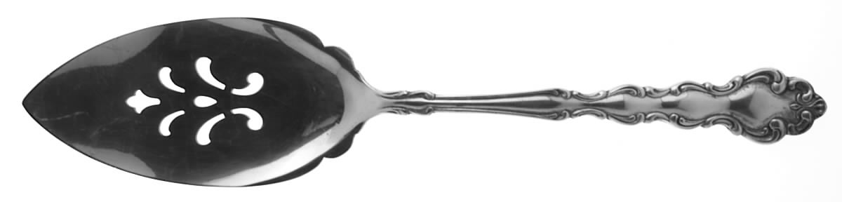 Modern Baroque (Silverplate, 1969) Solid Pierced Pie Server by Oneida Silver-1