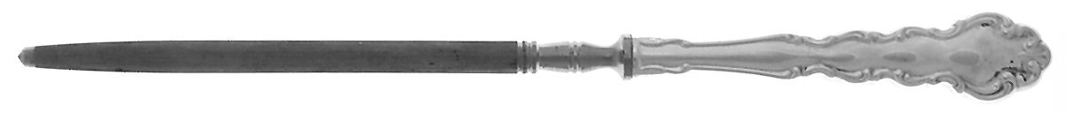 Modern Baroque (Silverplate, 1969) Small Steel Rod Sharpener Knife by Oneida Silver-1
