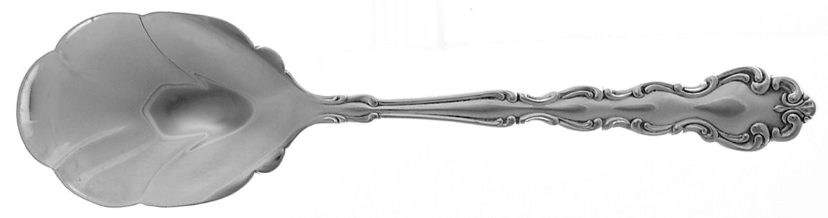 Modern Baroque (Silverplate, 1969) Sugar Shell Spoon by Oneida Silver-1