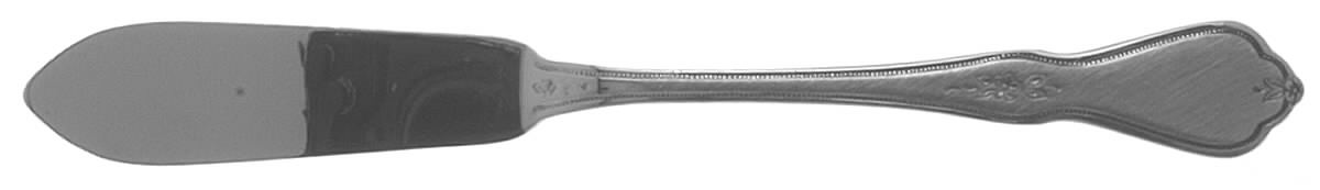 Morning Blossom (Stainless) Flat Handle Master Butter Knife by Oneida Silver-1