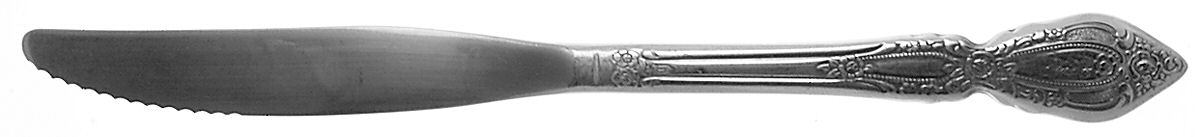 Monte Carlo (Stainless) Modern Solid Knife by Oneida Silver-1