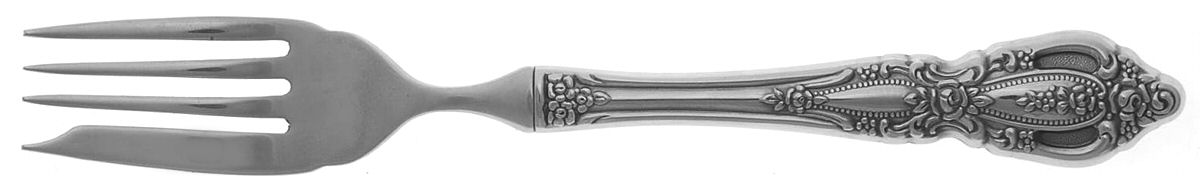 Monte Carlo (Stainless) Individual Hollow Fish Fork, Stainless Tines by Oneida Silver-1