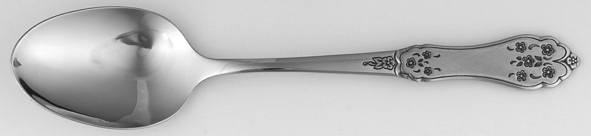 Morning Lace (Stainless) Place/Oval Soup Spoon by Oneida Silver-1