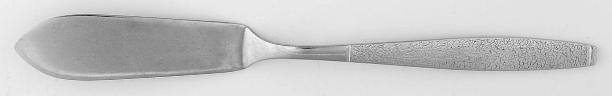 Montina-Indio(Stainless) Flat Handle Master Butter Knife by Oneida Silver-1