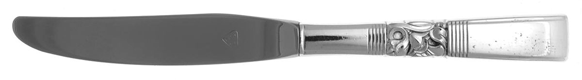 Morning Star (Silverplate, 1948) Modern Hollow Butter Spreader (Stainless) by Oneida Silver-1