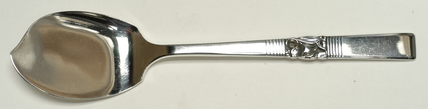 Morning Star (Silverplate, 1948) Large Solid Jelly Server by Oneida Silver-1