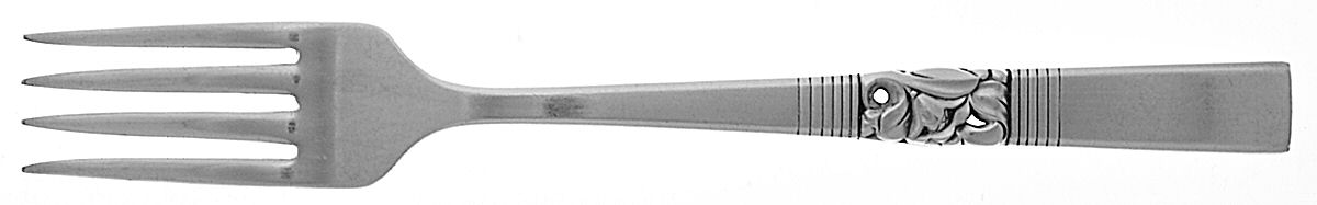 Morning Star (Silverplate, 1948) Youth Fork by Oneida Silver-1