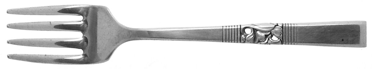 Morning Star (Silverplate, 1948) Baby Fork by Oneida Silver-1
