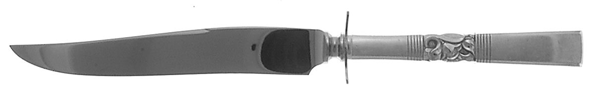 Morning Star (Silverplate, 1948) Small Steak Carving Knife with Stainless Blade by Oneida Silver-1