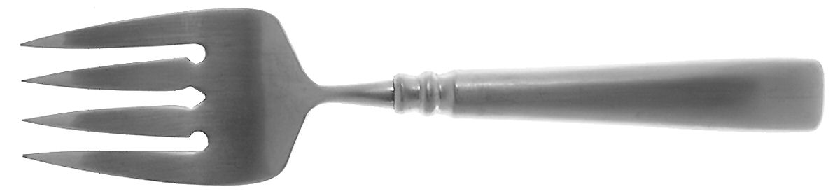 Motif (Stainless) Medium Solid Cold Meat Serving Fork by Oneida Silver-1