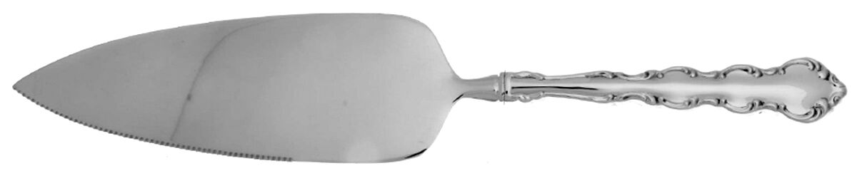 Mozart (Stainless) Pie Server with Serrated Stainless Blade HC by Oneida Silver-1