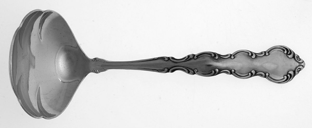 Mozart (Stainless) Solid Gravy Ladle by Oneida Silver-1