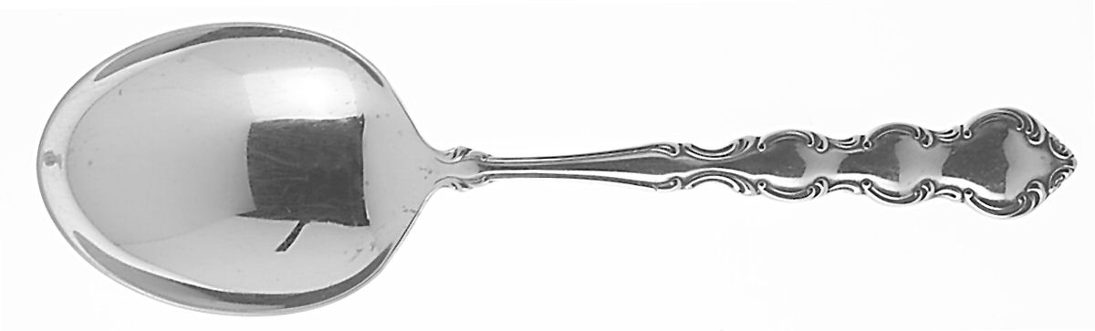 Mozart (Stainless) Solid Smooth Casserole Spoon by Oneida Silver-1