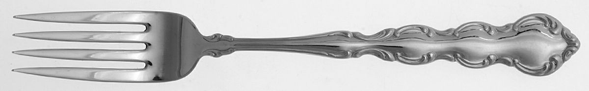 Mozart (Stainless) Dessert Fork by Oneida Silver-1