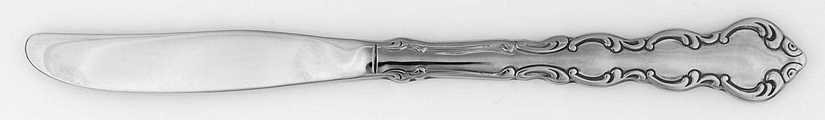 Mozart (Stainless) Modern Solid Knife by Oneida Silver-1