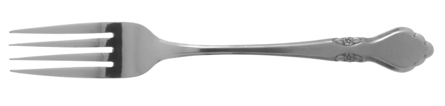 Musette (Stainless) Fork by Oneida Silver-1