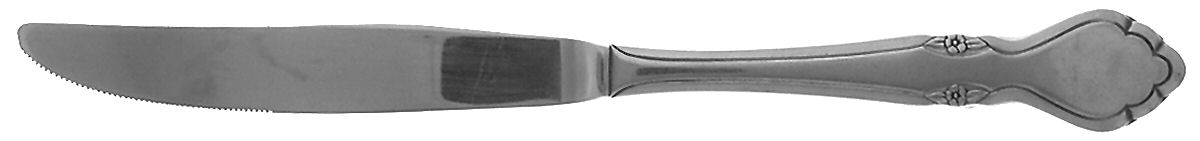 Musette (Stainless) Modern Solid Knife by Oneida Silver-1