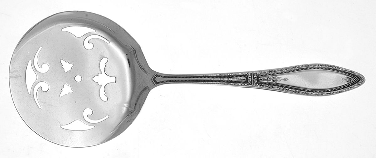 Mystic-Coronet (Silverplate, 1926, No Monograms) Tomato Server, Solid Piece by Oneida Silver-1