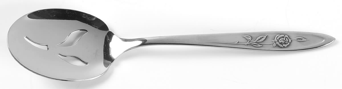 My Rose (Stainless) Large Solid Jelly Server by Oneida Silver-1