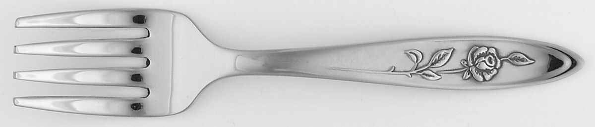 My Rose (Stainless) Baby Fork by Oneida Silver-1