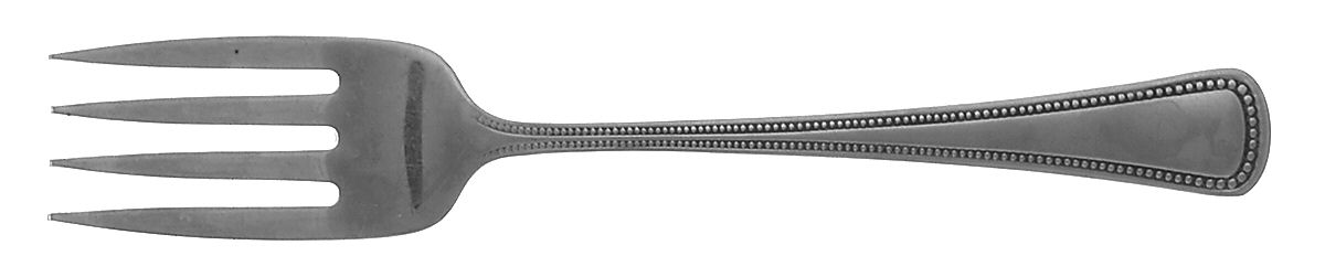Needlepoint-Beaded Artistry (Stainless) Individual Salad Fork by Oneida Silver-1