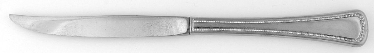 Needlepoint-Beaded Artistry (Stainless) Individual Steak Knife Hollow Handle by Oneida Silver-1