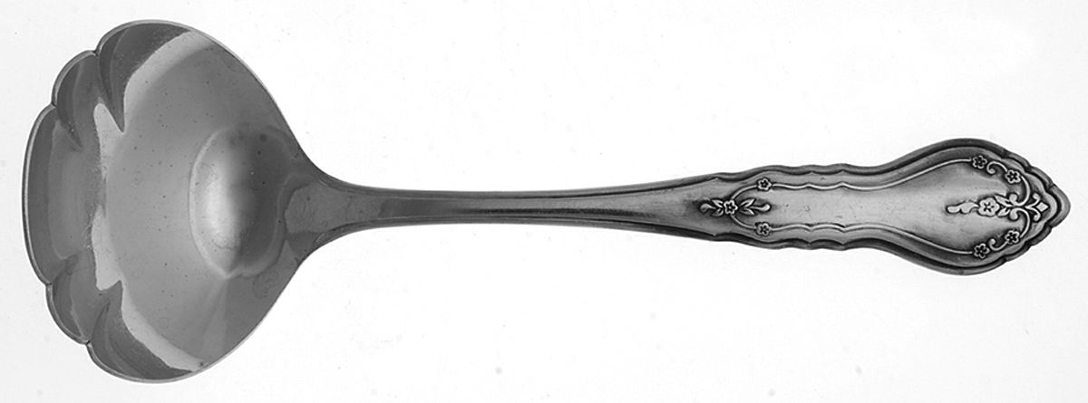 Niagara (Stainless, Northland) Solid Gravy Ladle by Oneida Silver-1