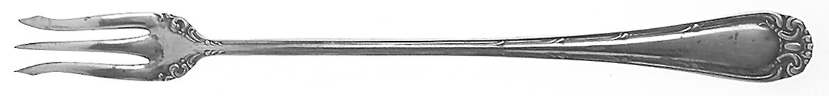 Niagara One (Silverplate) Long Handle Pickle/Olive Fork by Oneida Silver-1