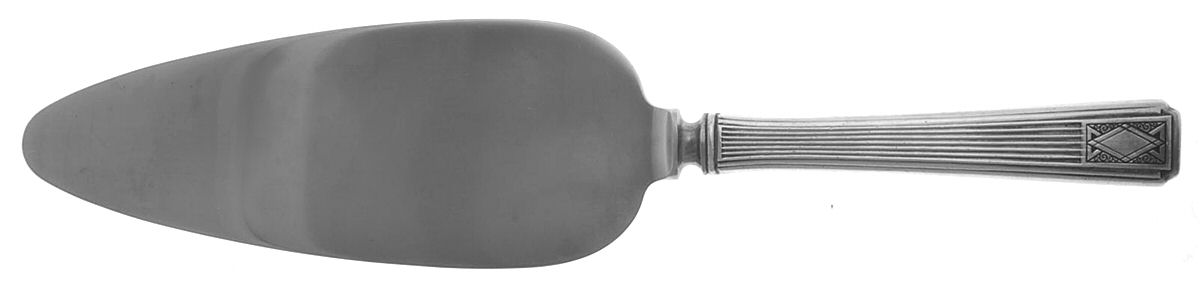 Noblesse (Silverplate, 1930) Pie Server with Stainless Blade by Oneida Silver-1