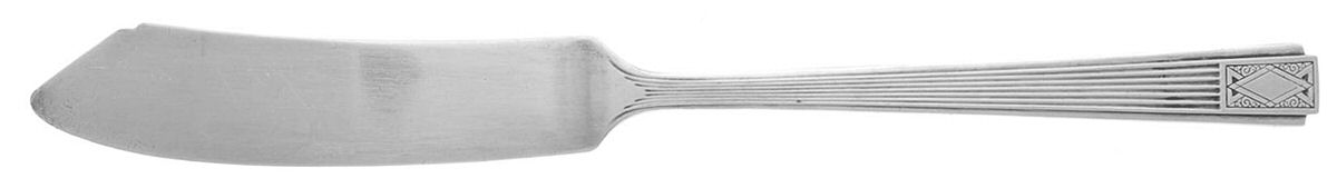 Noblesse (Silverplate, 1930) Flat Handle Master Butter Knife by Oneida Silver-1