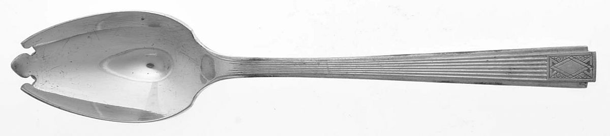 Noblesse (Silverplate, 1930) Ice Cream Fork by Oneida Silver-1