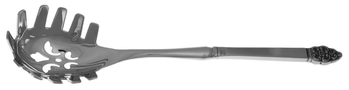 Nordic Crown (Deluxe Stainless) Pasta Server with Stainless Bowl HC by Oneida Silver-1