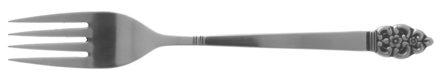 Nordic Crown (Deluxe Stainless) Individual Salad Fork by Oneida Silver-1