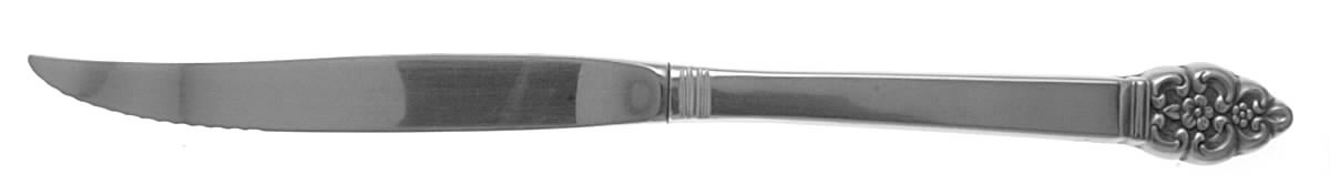 Nordic Crown (Deluxe Stainless) Individual Steak Knife Hollow Handle by Oneida Silver-1