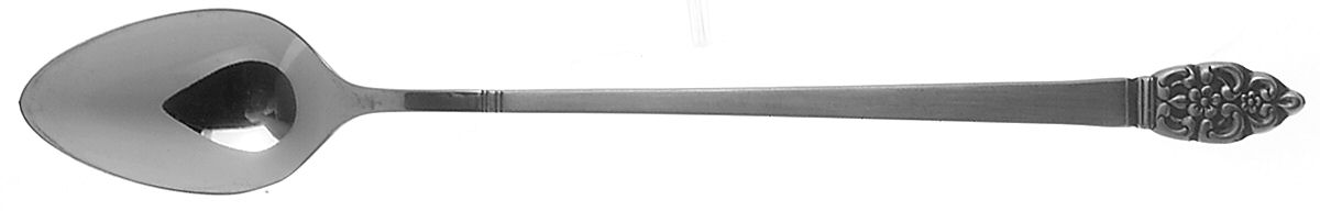 Nordic Crown (Deluxe Stainless) Iced Tea Spoon by Oneida Silver-1