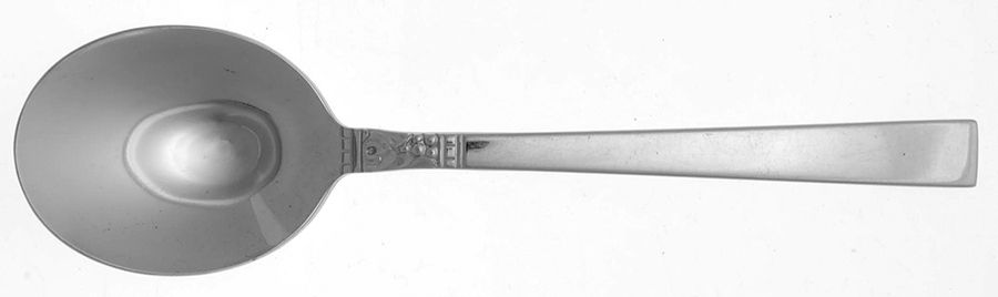 Northland (Stainless, Satinfinish) Round Bowl Soup Spoon (Cream Soup) by Oneida Silver-1