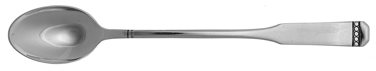 Norwegian Wood (Stainless) Iced Tea Spoon by Oneida Silver-1