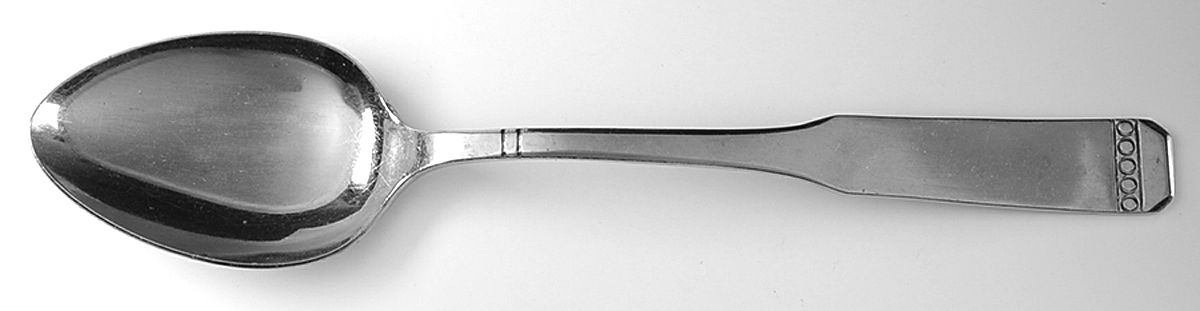 Norwegian Wood (Stainless) Tablespoon (Serving Spoon) by Oneida Silver-1