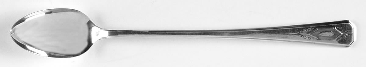 Nuart (Silverplate, 1932) Iced Tea Spoon by Oneida Silver-1