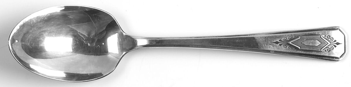 Nuart (Silverplate, 1932) Sugar Spoon by Oneida Silver-1