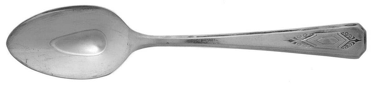 Nuart (Silverplate, 1932) Teaspoon by Oneida Silver-1