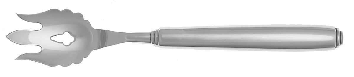 Obelus (Stainless) Vegetable Serving Fork Solid  HC by Oneida Silver-1