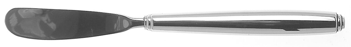 Obelus (Stainless) Butter Spreader Hollow Hdl-Paddle/Stainless Blade by Oneida Silver-1