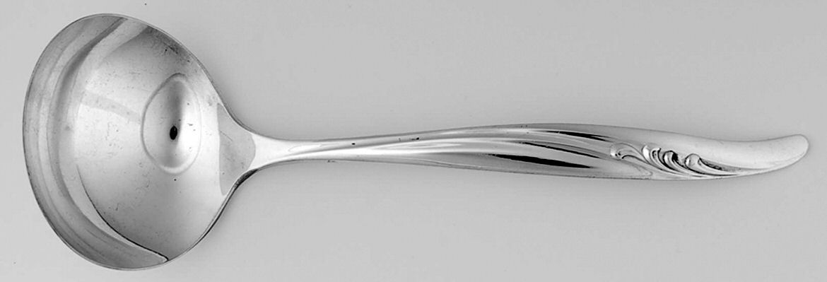 Ocean Crest (Silverplate) Solid Gravy Ladle by Oneida Silver-1