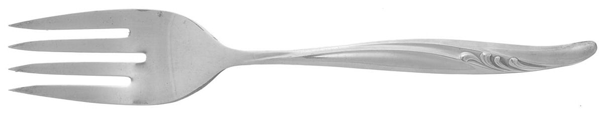 Ocean Crest (Silverplate) Medium Solid Cold Meat Serving Fork by Oneida Silver-1