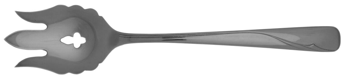 Oceanic (Stainless) Vegetable Serving Fork Solid  HC by Oneida Silver-1