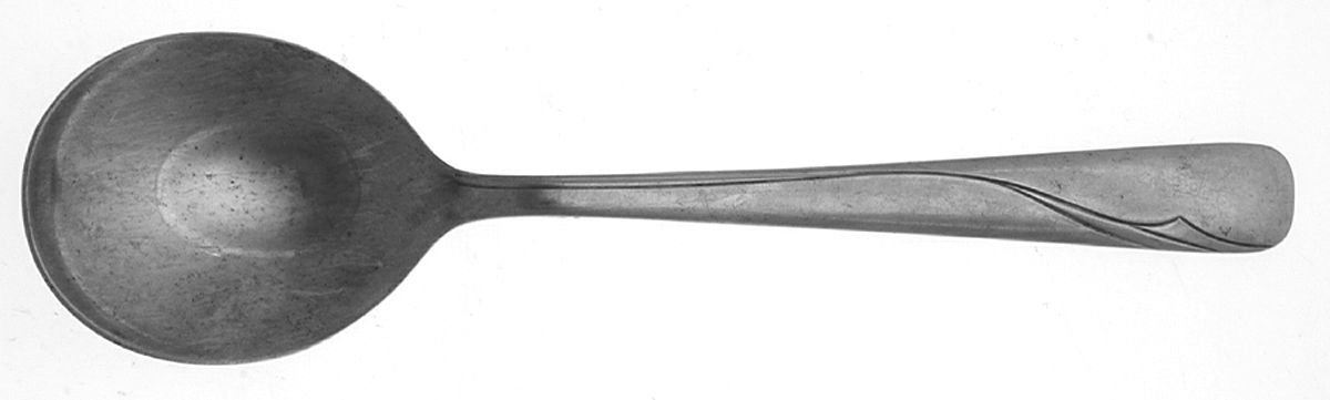 Oceanic (Stainless) Round Bowl Soup Spoon (Gumbo) by Oneida Silver-1