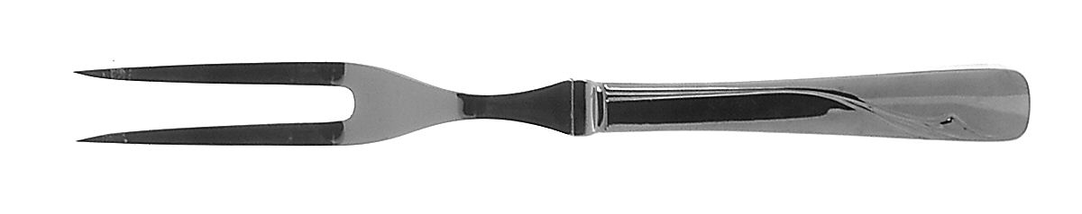Oceanic (Stainless) Small Steak Carving Fork with Stainless Prongs by Oneida Silver-1