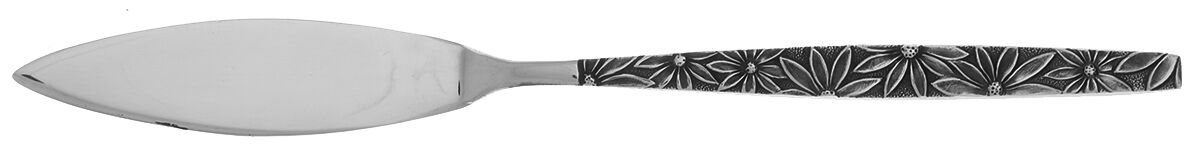 OHS100 (STAINLESS) Flat Handle Master Butter Knife by Oneida Silver-1