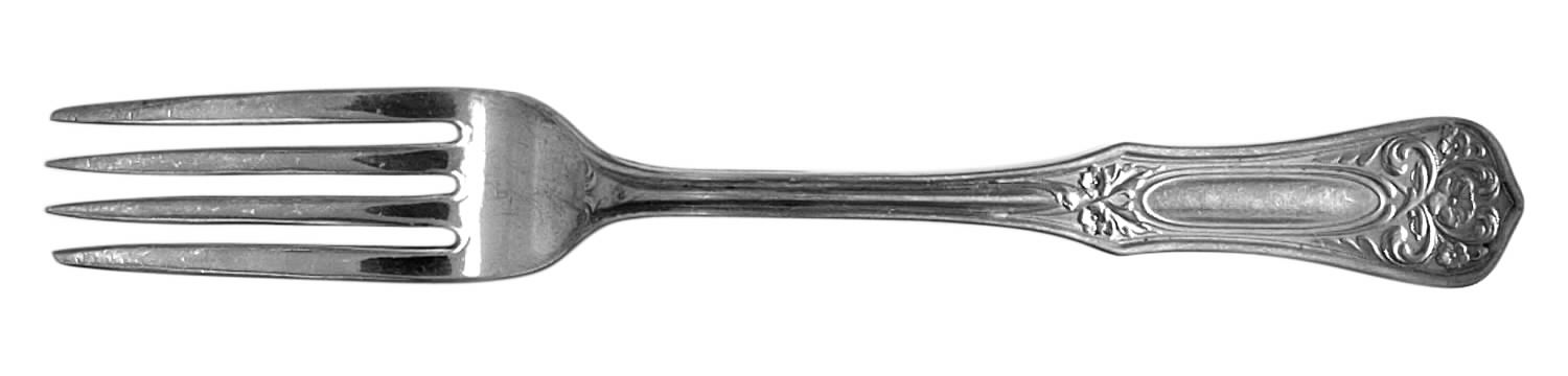 Ohs124 (Silverplate, Nickel Silver) Fork by Oneida Silver-1